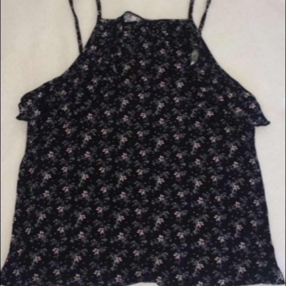 american eagle floral tank top